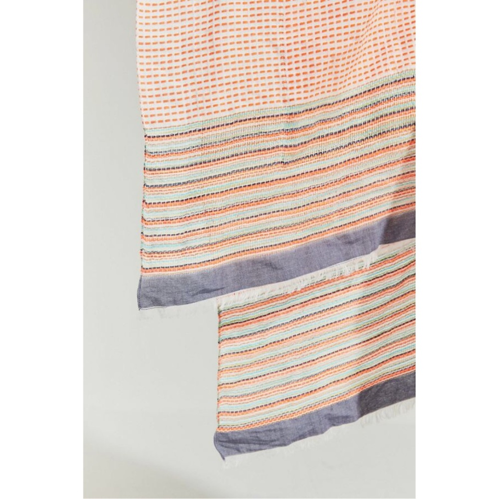 UO Summer Jacquard Scarf Cover Up Kimono - Picture 3 of 8